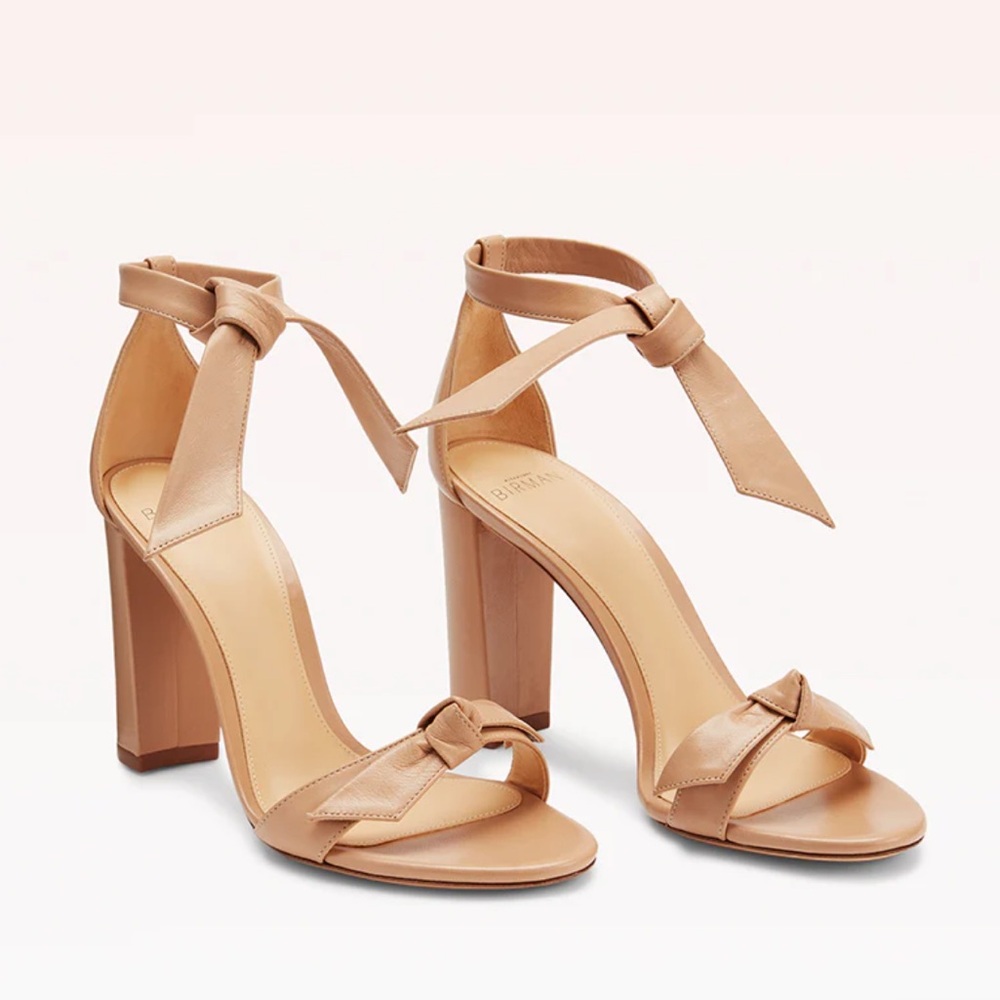 Alexandre Birman CLARITA BLOCK 90 BEIGE